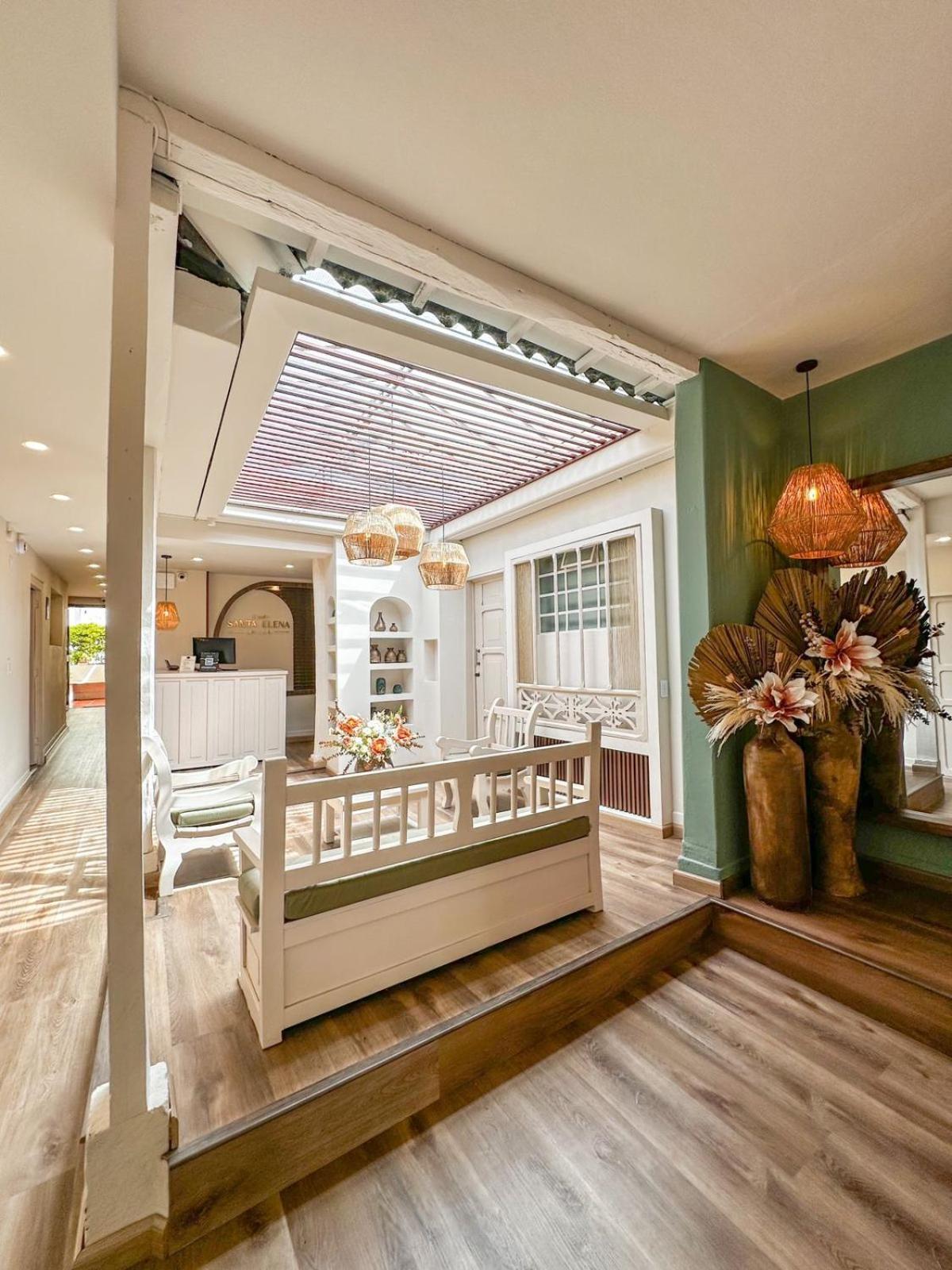 Hotel Posada De Santa Elena Tunja Bagian luar foto